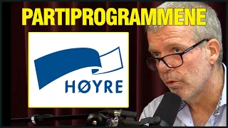 Høyre - Jon Hustad Tar For Seg Partiprogrammene