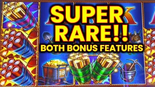 WOW! SUPER RARE MEGA & DOUBLE SCREEN BONUS JACKPOT! EUREKA WAS ON FIRE 🔥