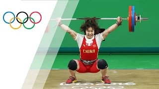 Xiang wins gold for China in Women's Weightlifting 69kg