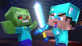 Best Sad Zombie Series 😥 | Minecraft Animation | Top 10
