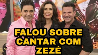 PELA PRIMEIRA VEZ EDUARDO COSTA FALA SOBRE A QUESTÃO DE CANTAR COM ZEZÉ DI CAMARGO