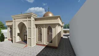 мечеть 3д проект/masjid loyihasi