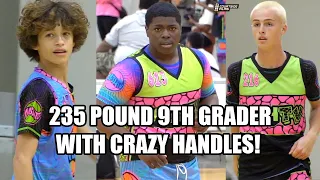 235 POUND 9TH GRADER WITH HANDLES! These Hoopers WENT CRAZY at MSHTV!