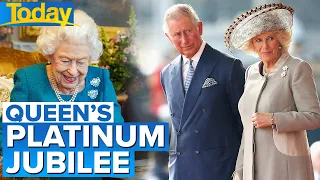 Prince Charles leads tributes to the Queen on her Platinum Jubilee | Today Show Australia