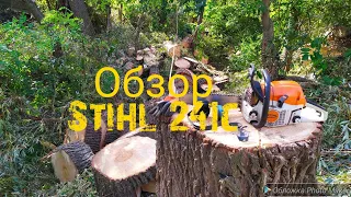 Обзор и отзыв  Stihl 241c