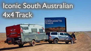Brand new caravan takes on one of Australia's toughest tracks, The Oodnadatta (4x4, free camping)