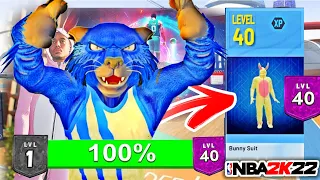 NEW INSANELY GLITCHY WAY TO REP/LEVEL UP FAST in NBA 2K22! (SEASON 6) GET BUNNY SUIT & HIT LEVEL 40!