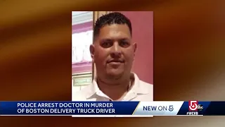 Doctor arrested in murder of delivery truck driver