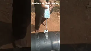 Peel Test of 3LPE joint coating