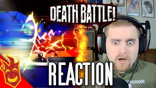 Reaction: DEATH BATTLE | Flash vs Sonic