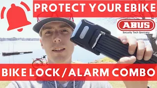 Secure Bike Lock/Alarm Combo for your Electric Bike (ABUS Bordo Big 6000 Alarm Review & Test)