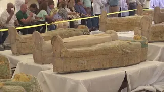 SENSATIONSFUND: 30 Sarkophage mit 3000 Jahre alten Mumien in Luxor entdeckt