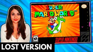 Lost Version of Super Mario World From 1989 - Gaming History Secrets