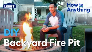 How To DIY a Backyard Fire Pit | How To Anything