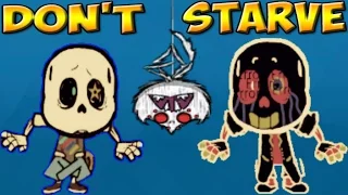 Error Sans и Ink Sans зашли в пещеру | Don't Starve Together