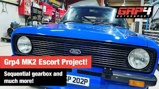 My Ford Escort grp4 rally car build and Renault Clio Maxi project with Honda k20 engine!