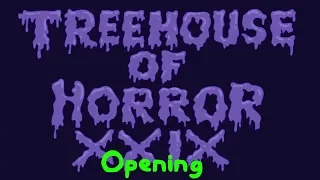 Treehouse of Horror XXIX Opening