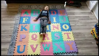 ABC Alphabet Playmat Letter Search from A to Z