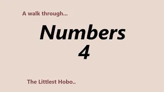 Numbers Chapter 4 Bible Study Commentary (Tabernacle Duties of Care, Levite Families)