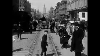 Historic 1906 San Francisco Film Clip Restored