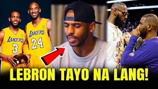 Chris Paul NANGHIHINAYANG sa Duo nila ni Kobe! Sila na lang ni LEBRON?! Sa Lakers?!