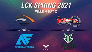 HLE vs. AF ~ KT vs. BROㅣLCK Spring 2021 | Week 4 Day 2 | LoL Esports Live
