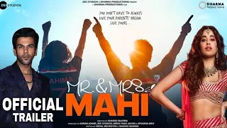 Mr & Mrs Mahi official Teaser |Janhvi Kapoor, Rajkumar Rao| Mr and Mrs Mahi release date |update