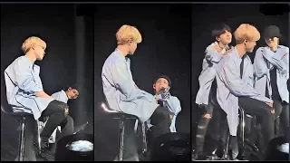 BTS members shows their love for Jimin on stage as he couldn't dance due to his health!