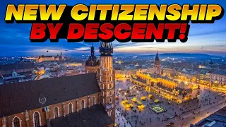 New European Citizenships by Descent! (Poland, Czechia, Hungary & Slovakia)