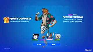 How to Unlock Purradise Meowscles Skin Fortnite