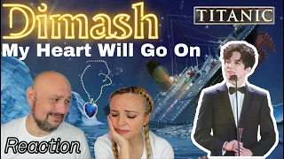 Dimash Kudaibergen "My Heart Will Go On" 🇮🇹Italian and Colombian 🇨🇴REACTION ❤️