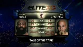 KIMBO SLICE vs BO CANTRELL  THE WAY OF LEGEND   MMA EMPIRE!