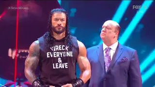 Universal Champion Roman Reigns | Entrance with Paul Heyman + PROMO (SmackDown, Sept. 18, 2020)