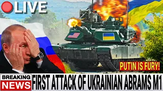 DEADLY POWER USA! RUSSIA first encountered the UKRAINIAN Abrams M1 - Arma 3