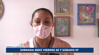 Jornada de vacunación en el Hospital Nuestra Señora de La Candelaria