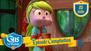 Gus, the Itsy Bitsy Knight - From k9 to knight + Sweet smelling slug slime | Full Episode | Cartoons
