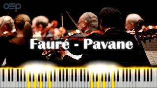Fauré - Pavane, Op. 50 | Classical Orchestral Music | MIDI Visualizer 4K
