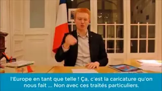 Adrien Quatennens enfume aussi les électeurs de la France Insoumise sur l'Europe