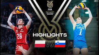 🇵🇱 POL vs. 🇸🇮 SLO - Highlights | Women's OQT 2023