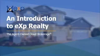 Introduction to eXp Realty by Brad Andersohn