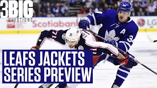 Toronto Maple Leafs vs. Columbus Blue Jackets Series Preview | 3 Big Questions