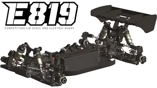 HBracing E819 1/8 4WD Offroad Buggy Unbox Моя новая модель на сезон 2020 4K