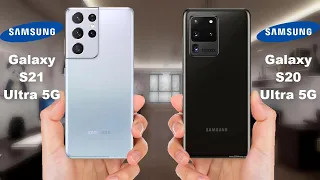 Samsung Galaxy S21 Ultra 5G vs Samsung Galaxy S20 Ultra 5G