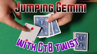 Jumping Gemini with my own original twist. Amazing trick and tutorial.