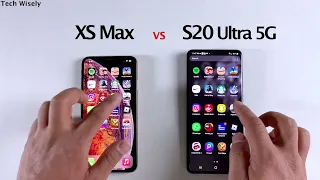 iPhone XS Max vs S20 Ultra 5G | SPEED TEST