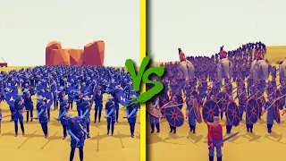 PERSIAN ARMY vs MEDIEVAL ARMY - Totally Accurate Battle Simulator TABS