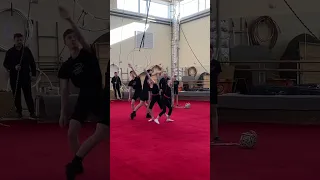 Тренировка в Казанской цирковой школе