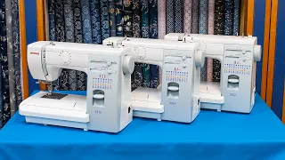 Janome 5522, 5519 и 5515 - Обзор швейных машин