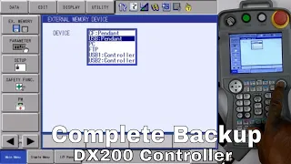 DX200 - Complete Backup