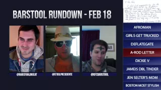 Barstool Rundown February 18